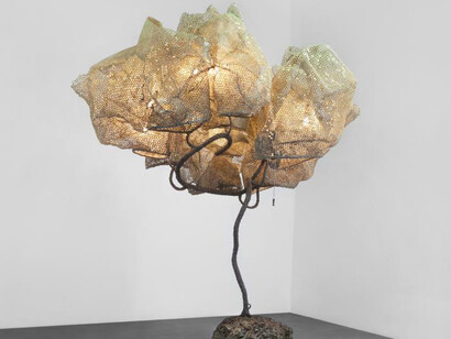 Nacho Carbonell, FLOOR LAMP CONCRETE BASE 3 | 2016. Courtesy of Carpenters Workshop Gallery