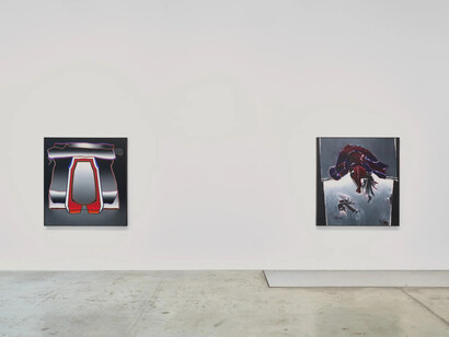 Deborah Remington, Mirrors, exhibition view. Courtesy of Bortolami Gallery