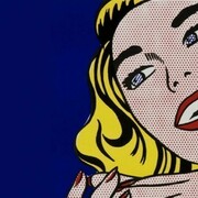 Roy Lichtenstein, Girl, 32.5 x 36cm, lithograph on paper, 1963