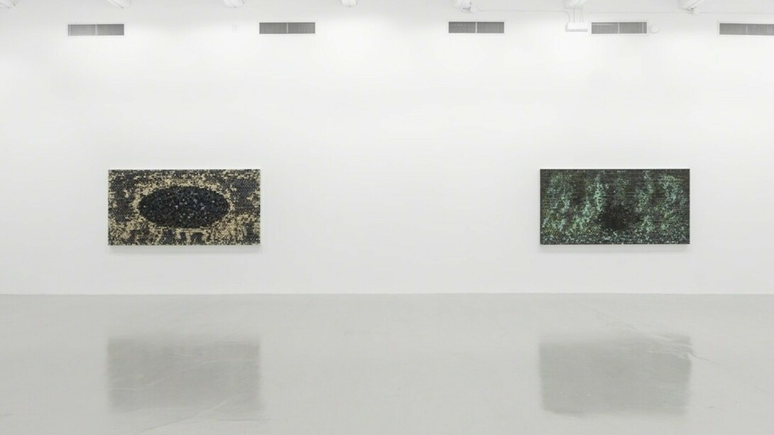 Jack Whitten, Exhibition view. Courtesy of Hauser & Wirth