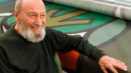 Un ritratto fotografico di Attilio Cassinelli