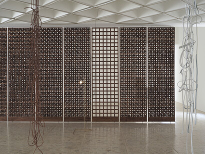 Discrepancias con C.P. Leonor Antunes . Vistas de instalación. Fotografía: © Nick Ash. Cortesía del Museo Tamayo
