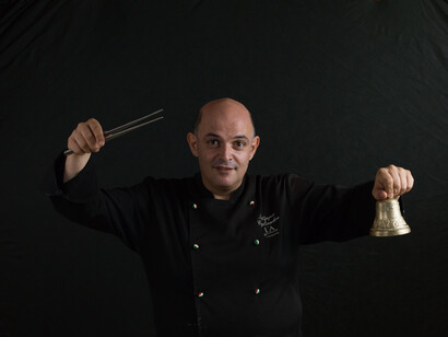 Lo chef Filippo Cogliandro - Ph. Stefano Mileto