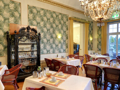 Breakfastroom at the Castle Hotel Geulzicht Valkenburg