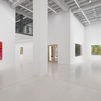 Achraf Touloub, Pleiades, exhibition view. Courtesy of Galeria Plan B