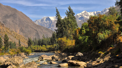 Río Urubamba, Cuzco, Perú