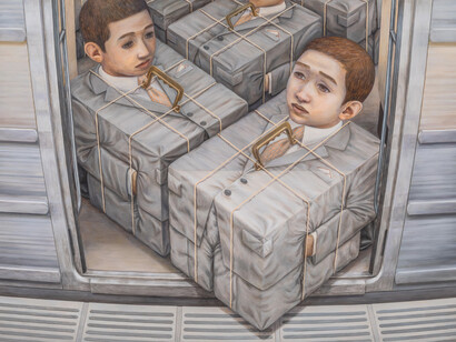 Obra de la exposición 'Autorretrato de otro' de Tetsuya Ishida