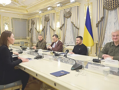 President of Ukraine Volodymyr Zelenskyy met with Minister of Foreign Affairs of the Netherlands Hanke Bruins Slot, who is on a visit to Ukraine, 2023