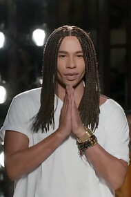 Olivier Rousteing is a French fashion designer who served as the creative director of Balmain from 2011 to 2025