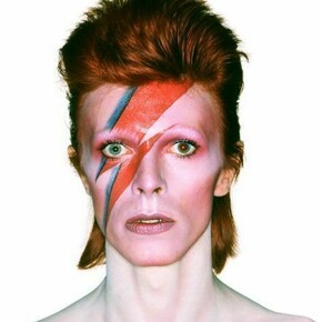 Album cover shoot for Aladdin Sane, 1973. Photograph by Brian Duffy © Duffy Archive