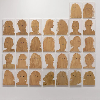 Firelei Báez, Can I pass? Introducing the paper bag to the fan test for the month of july, 2011. Cortesía del MCA Chicago