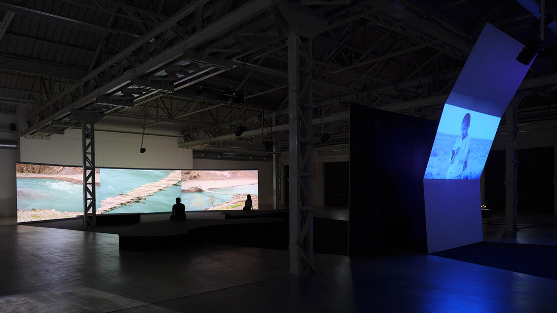Saodat Ismailova, A seed under our tongue, exhibition view. Courtesy of Pirelli HangarBicocca