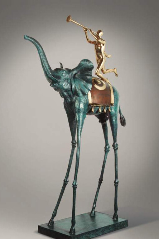 Salvador Dalí; El elefante del triunfo