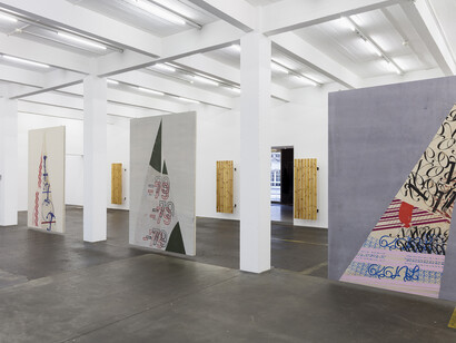 Fredrik Værslev. Courtesy of Kunst Halle Sankt Gallen