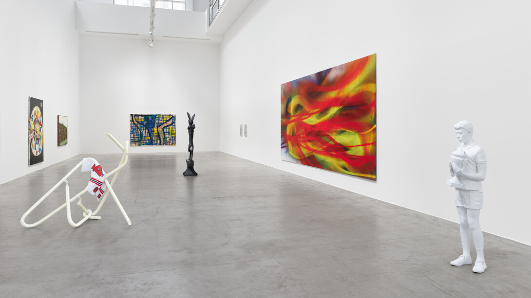 Various artists, Break point, exhibition view. Courtesy of Galerie Max Hetzler