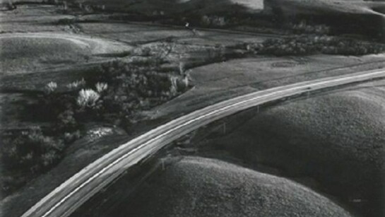 Terry Evans, Intersecting the Flint Hills, April, 1994, Archival Pigment Print, 30 x 30 inches