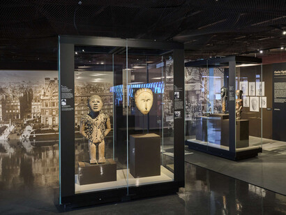 1913-1923: el espíritu de la época, vista de exhibición. Cortesía del Musée du Quai Branly