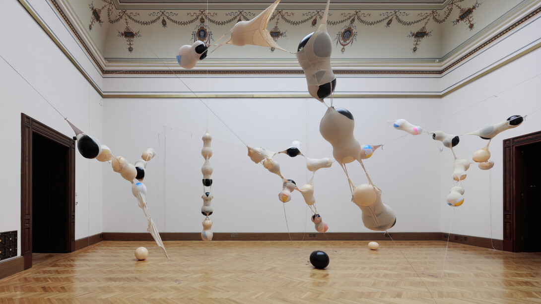 Kateřina Vincourová, Skin care, exhibition view. Courtesy of Galerie Rudolfinum