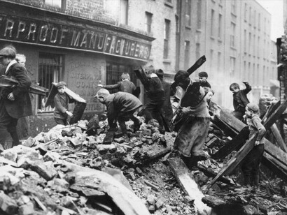 Un momento della rivolta di Pasqua