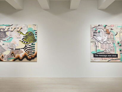 Josh Reames, Exhibition view. Courtesy of Jacob Lewis Gallery
