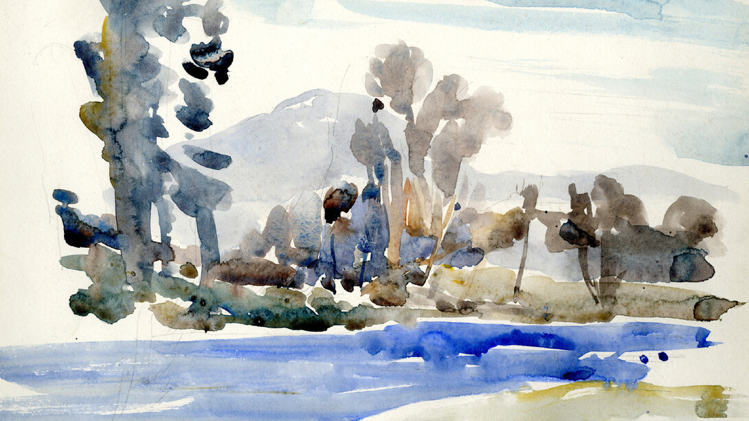 Places of the Mind: British watercolour landscapes 1850–1950. Courtesy of British Museum