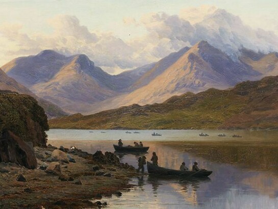 Bartholomew Colles Watkins, 1833-1891, A View of the Killaries, from Leenane, Photo © National Gallery of Ireland