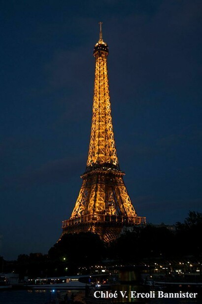 Tour Eiffel di notte
