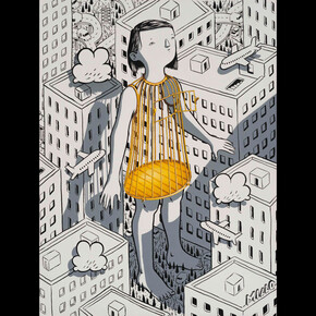 Millo e Hikari Shimoda. Courtesy of Dorothy Circus Gallery