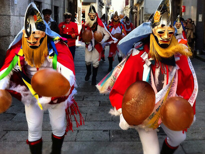 Laza (Ourense). Peliqueiros
