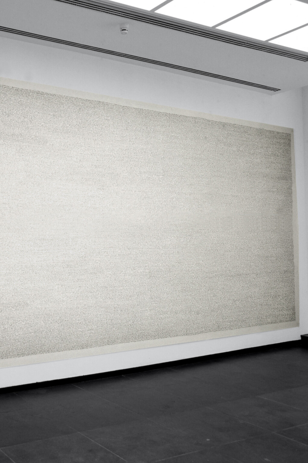 Fiona Banner, Apocalypse Now (detail), 1997, Pencil on paper, 274 cm x 650 cm, Courtesy the artist and Yorkshire Sculpture Park