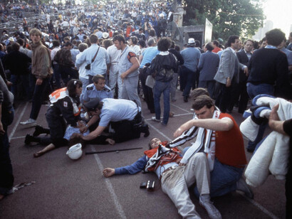 Stadio Heysel, i feriti