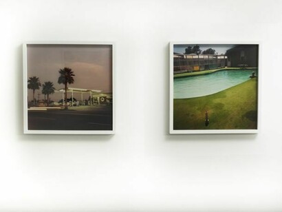 Simone Kappeler: Through America- installation
