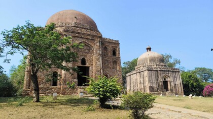 The structures are known simply as the Dadi-Poti tombs: the “Grandmother” and the “Granddaughter” tombs, because one structure is larger and the other smaller