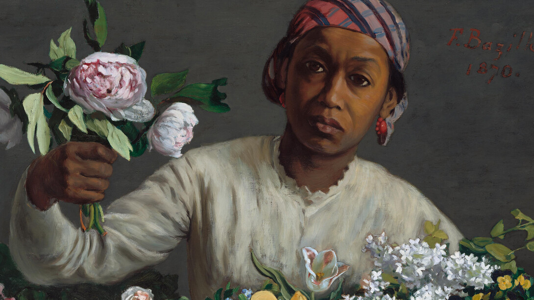 Frédéric Bazille
Giovane donna con peonie
© Courtesy National Gallery of Art, Washington, NGA Images