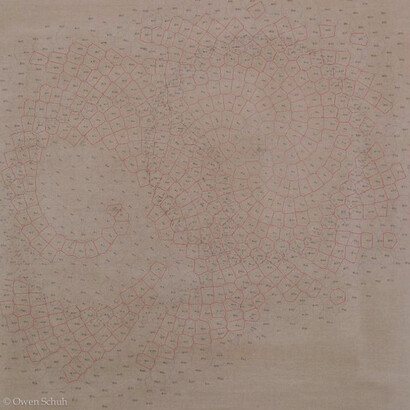 Owen Schuh. Drawings, Rules, Exhibition view. Courtesy of Art 3 gallery
