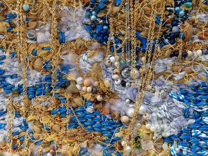 Igshaan Adams, Zanele (detail), 2025. Courtesy of Institute of Contemporary Art