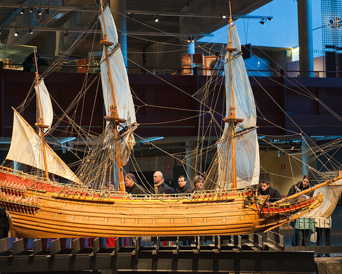 The Vasa Model. Courtesy of The Vasa Museum