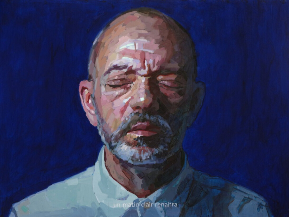 Laurent Dauptain, Autoportrait (1938), un matin clair renaîtra. Courtesy of Hugo Galerie