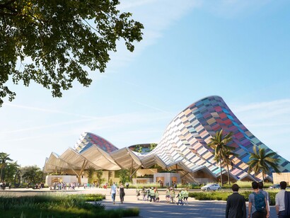 Heatherwick Studio, Hainan Performing Arts Center, 2020, (contracted), China, Courtesy: Devisual