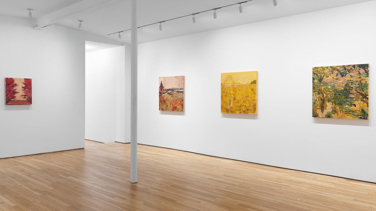 Tessa Greene O’Brien, Poems from here, exhibition view. Courtesy of Alexandre Gallery