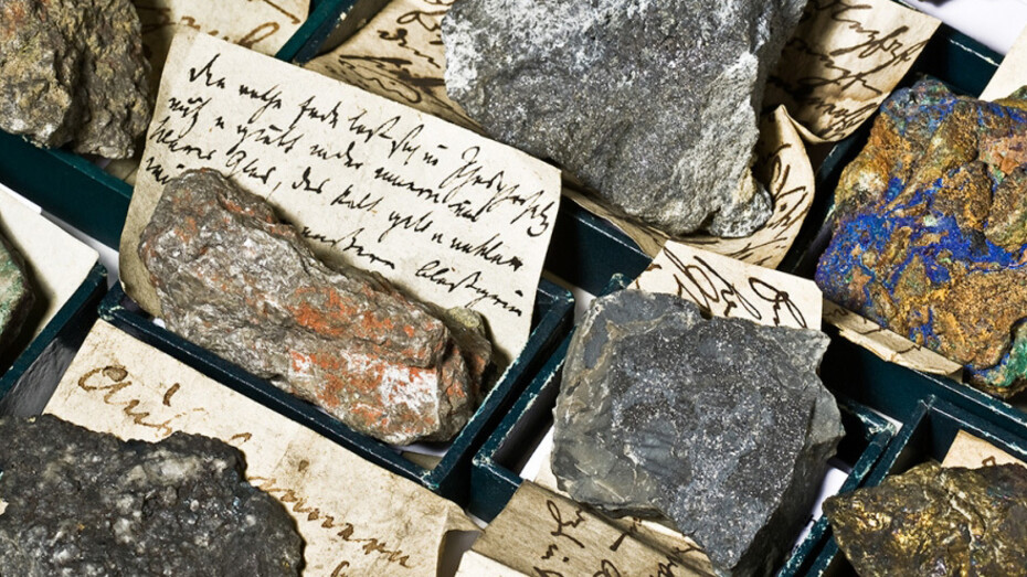 Minerals. Courtesy of Museum für Naturkunde
