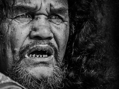 A confused and angry man is wondering how his life trajectory ended up the way it did