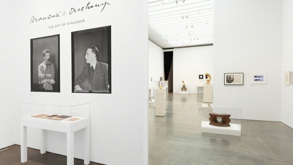 Brancusi & Duchamp. Courtesy of Paul Kasmin Gallery