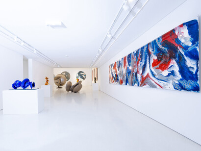 Thomas Schönauer, A nova complexidade do mundo, vista da exposição. Cortesia da DAN Galeria