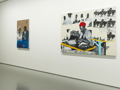 If You Keep Going South You'll Meet Yourself, Exhibition view. Courtesy of Tyburn Gallery