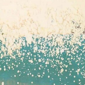 Emmanuel Barcilon, untitled, 2011, pure pigments, varnish, wood, 200 x 153 cm