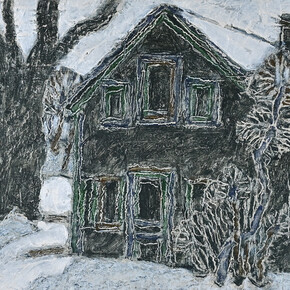 David Milne, Black house and tree (detail), 3 March 1922. Courtesy of Mira Godard Gallery