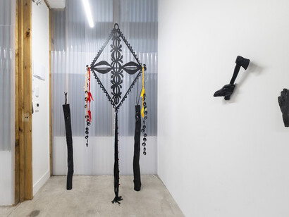 Telly Tuita, Silent screams of memories, exhibition view. Courtesy of Enjoy Contemporary Art Space