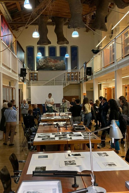 Interno Cineteca, Biblioteca. Courtesy of Cineteca di Bologna