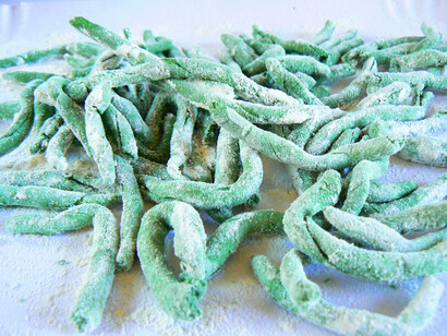 Pasta fresca con alga Spirulina